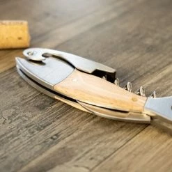 Kikkerland Corkscrew Bottle Opener | Fish -Le Creuset shop dscf0328