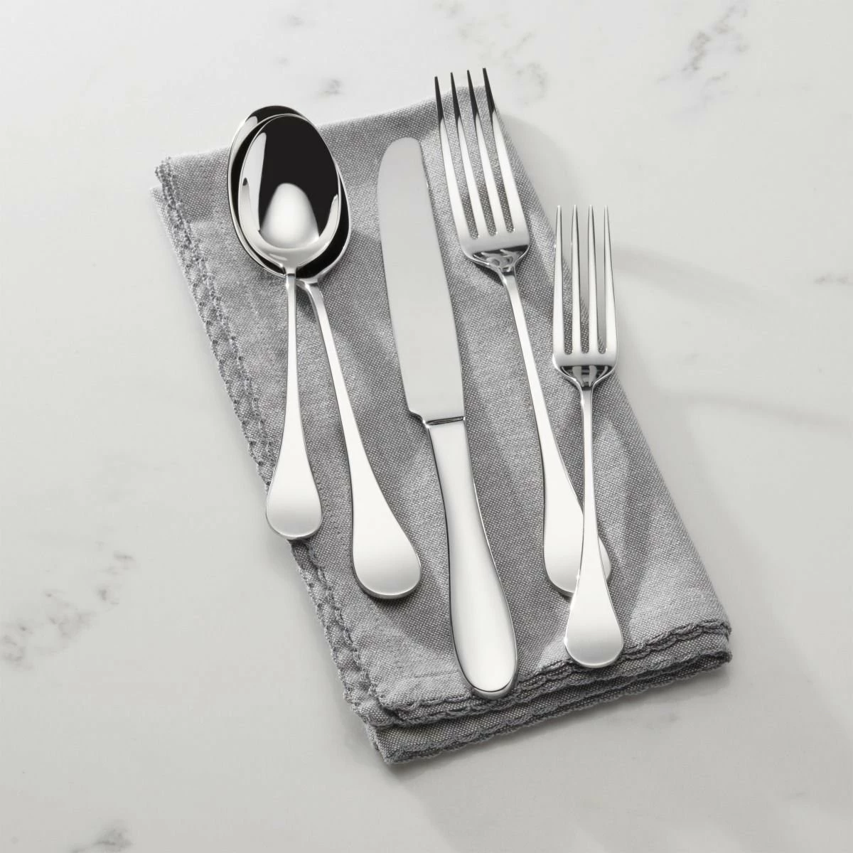 Reed & Barton 5-Piece Place Setting | Eden 4 Reed & Barton 5-Piece Place Setting | Eden - Image 2