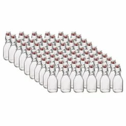 Bormioli Rocco 4.25oz Swing Top Glass Bottles | 60-pack