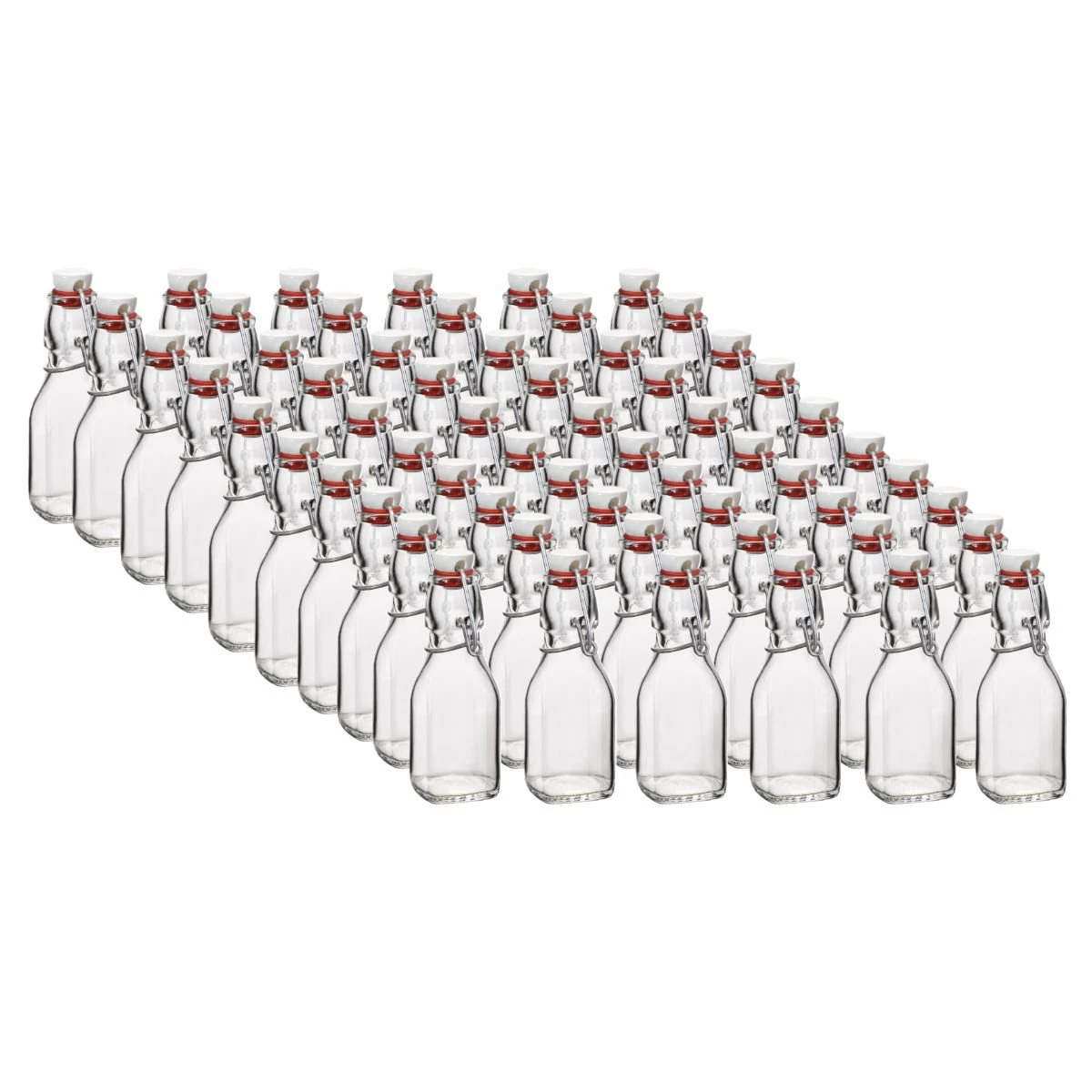 Bormioli Rocco 4.25oz Swing Top Glass Bottles | 60-pack 3 Bormioli Rocco 4.25oz Swing Top Glass Bottles | 60-pack