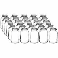 Bormioli Rocco 4L Swing Top Fido Glass Jars | 30-pack