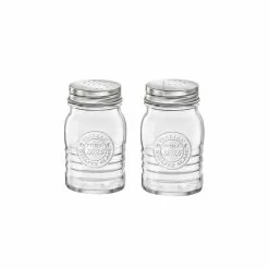 Bormioli Rocco 8oz Officina1825 Salt & Pepper Shaker Set