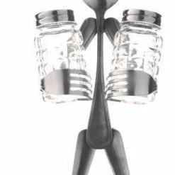 Forked Up Art Salt & Pepper Holder - Spoon Art Figurine