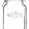 Kilner Swing Top Square Glass Jar | 1.5L