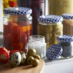 Kilner Twist Top Hexagonal Jar (Blue) | 3.7oz -Le Creuset shop kilner twisttopjars bottles range 4 1