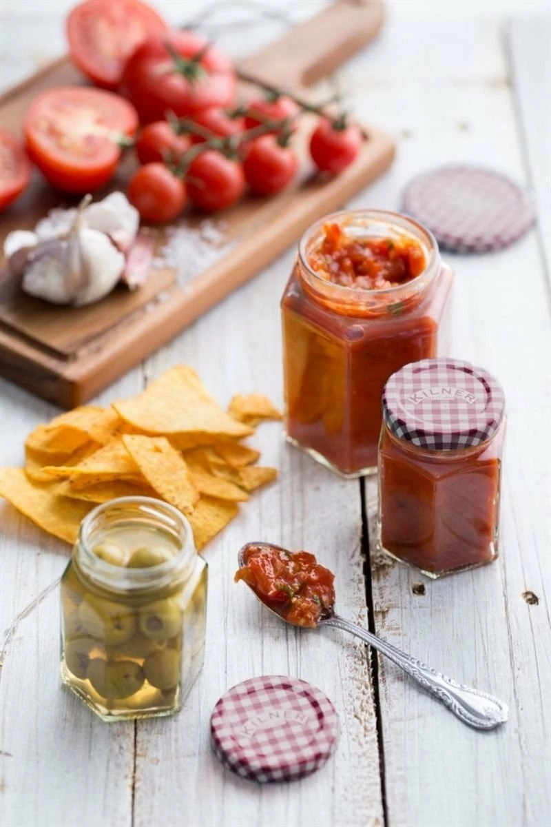 Kilner Twist Top Hexagonal Jar (Red) | 2oz 4 Kilner Twist Top Hexagonal Jar (Red) | 2oz - Image 2