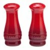 Le Creuset 2-Piece Salt & Pepper Shakers | Cerise/Cherry Red -Le Creuset shop lecreu table salt pepper shakers cherry pg1102 0467