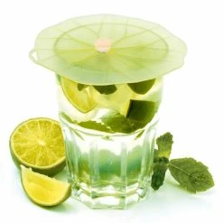 Charles Viancin Silicone Drink Covers | Lilypad (Set Of 2) -Le Creuset shop lilypad cover life 5