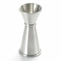 Mercer Barfly 20ml X 40ml Japanese Style Jigger | Stainless Steel -Le Creuset shop m37001 barfly stainless steel jigger 20ml 40ml angled