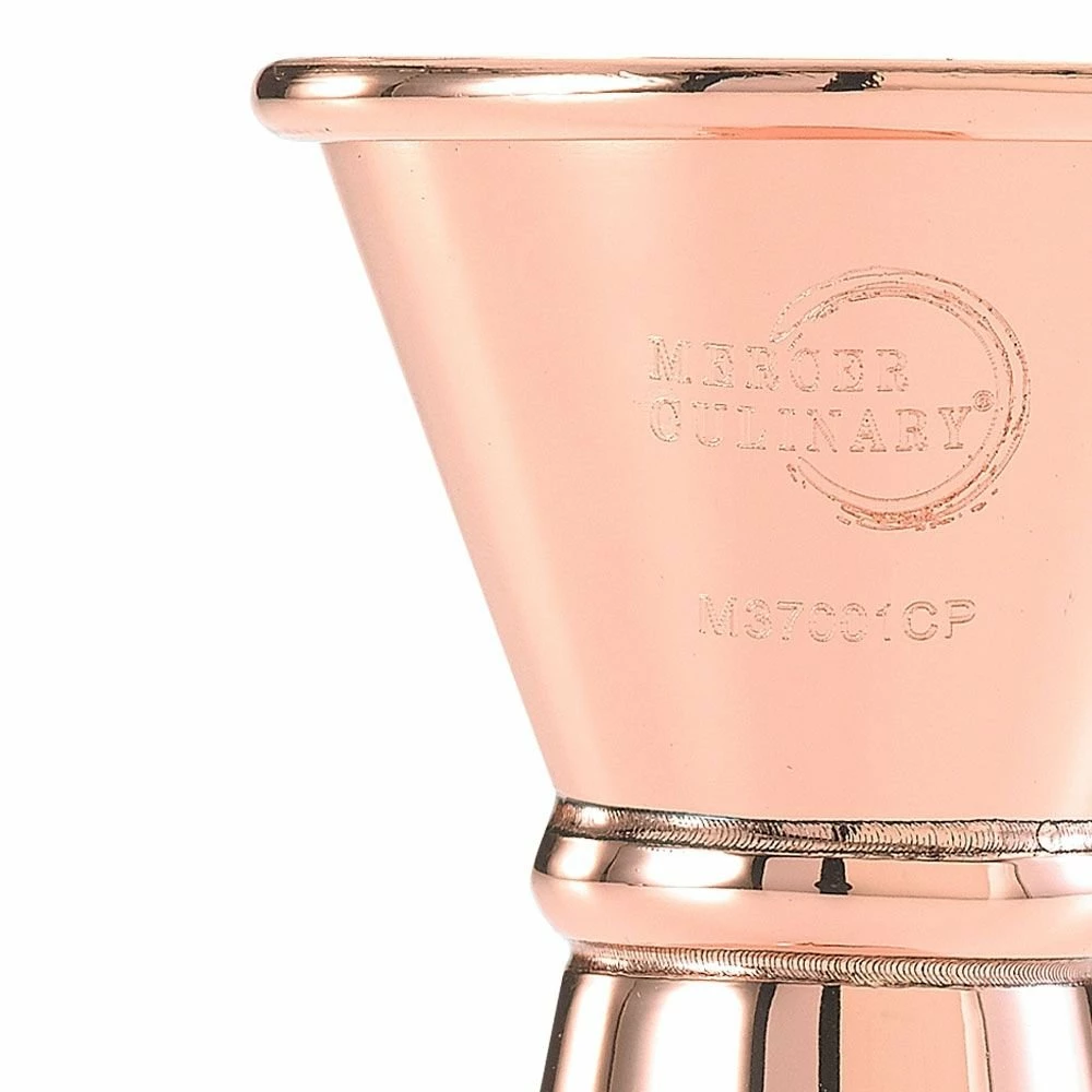 Mercer Barfly 20ml X 40ml Japanese Style Jigger | Copper Plated 5 Mercer Barfly 20ml X 40ml Japanese Style Jigger | Copper Plated - Image 3