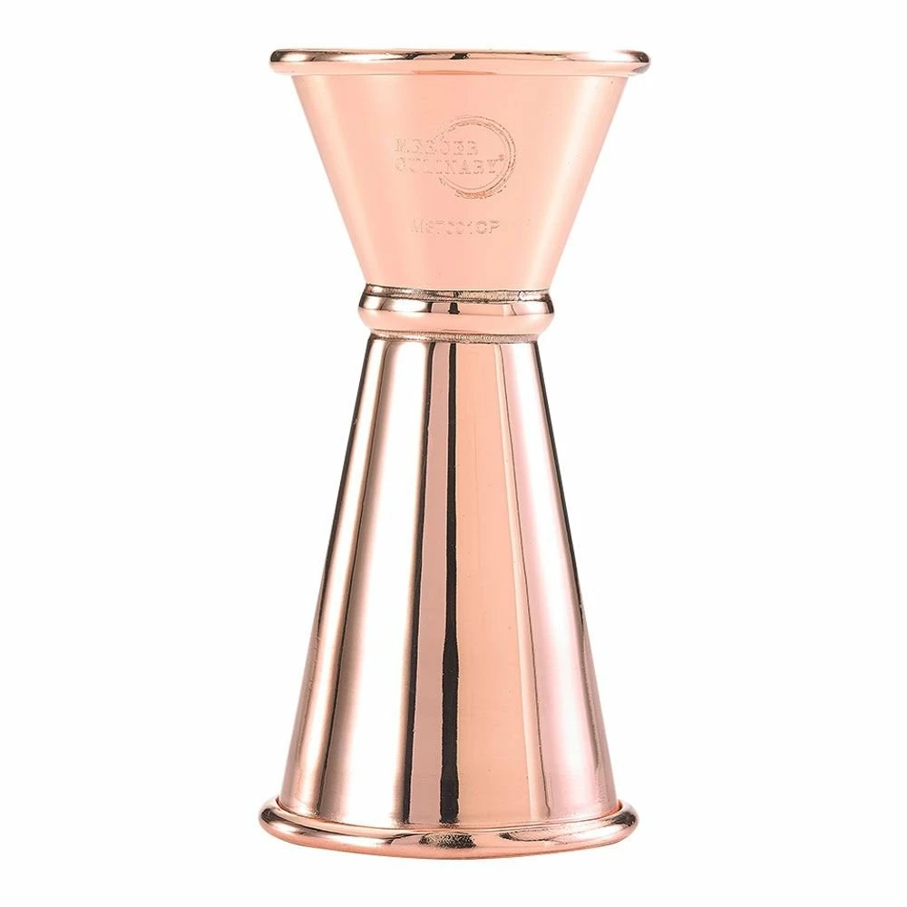 Mercer Barfly 20ml X 40ml Japanese Style Jigger | Copper Plated 3 Mercer Barfly 20ml X 40ml Japanese Style Jigger | Copper Plated