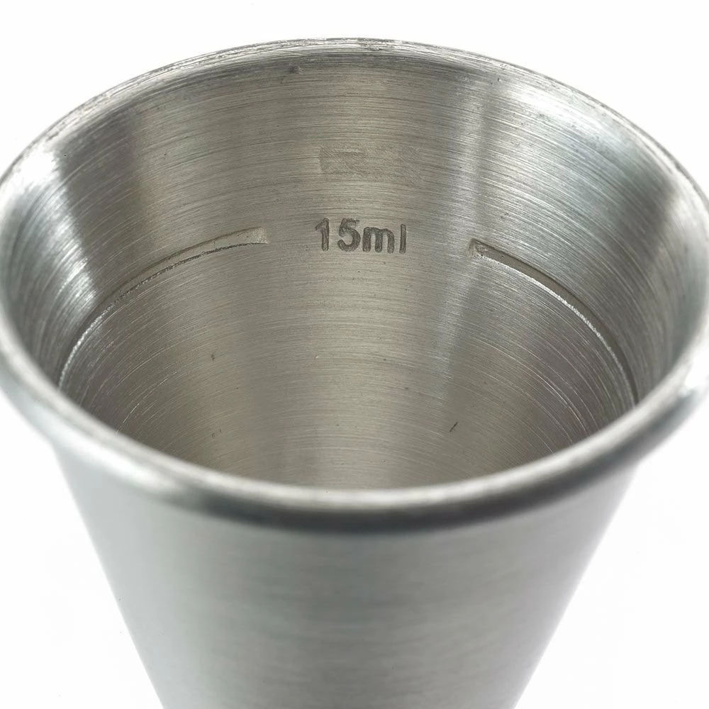 Mercer Barfly 25ml X 50ml Japanese Style Jigger | Stainless Steel 5 Mercer Barfly 25ml X 50ml Japanese Style Jigger | Stainless Steel - Image 3