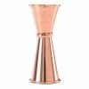 Mercer Barfly 1oz X 1.5oz Japanese Style Jigger | Copper Plated -Le Creuset shop m37003cp barfly copper plated jigger 1.5oz 1