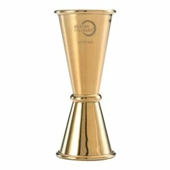 Mercer Barfly 1oz X 1.5oz Japanese Style Jigger | Gold Plated