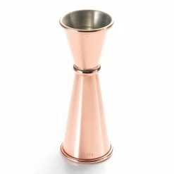 Mercer Barfly 1oz X 2oz Japanese Style Jigger | Copper Plated -Le Creuset shop m37005cp lr v2 a amzn