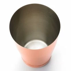 Mercer Barfly 18oz Shaker/Tin | Copper Plated -Le Creuset shop m37007cp barfly 18 oz stainless steel cocktail shaker copper inside
