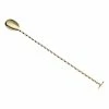 Mercer Barfly 15.75" Bar Spoon With Muddler | Gold Plated