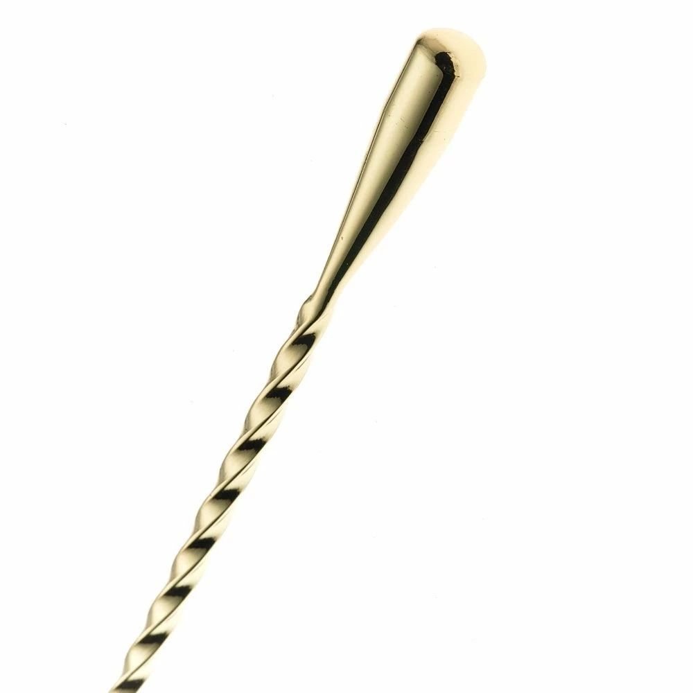 Mercer Barfly Barfly Double Ended Stainless Steel Cocktail Stirrer | Gold Plated 4 Mercer Barfly Barfly Double Ended Stainless Steel Cocktail Stirrer | Gold Plated - Image 2