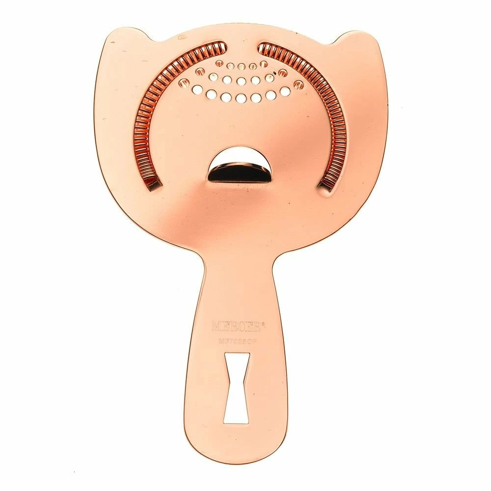 Mercer Barfly Heavy Duty Spring Bar Cocktail Strainer | Copper Plated 5 Mercer Barfly Heavy Duty Spring Bar Cocktail Strainer | Copper Plated - Image 3