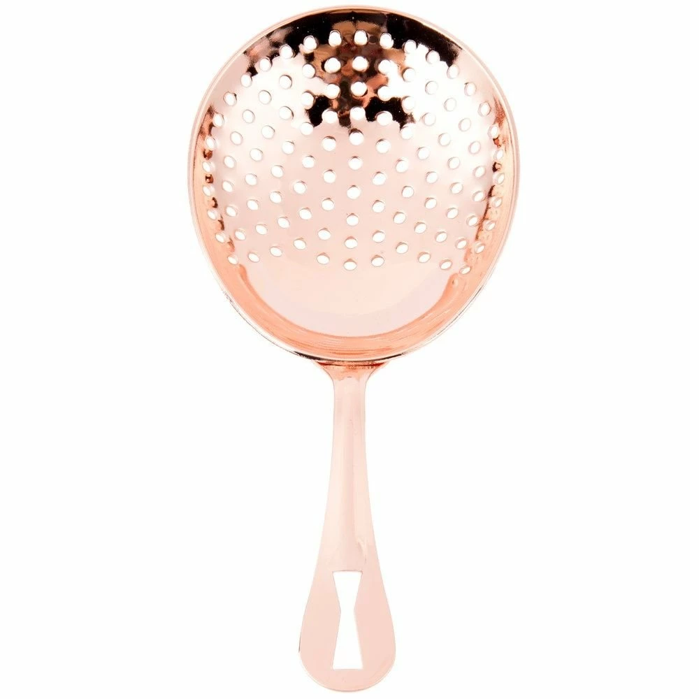 Mercer Barfly Julep Strainer | Copper Plated 4 Mercer Barfly Julep Strainer | Copper Plated - Image 2