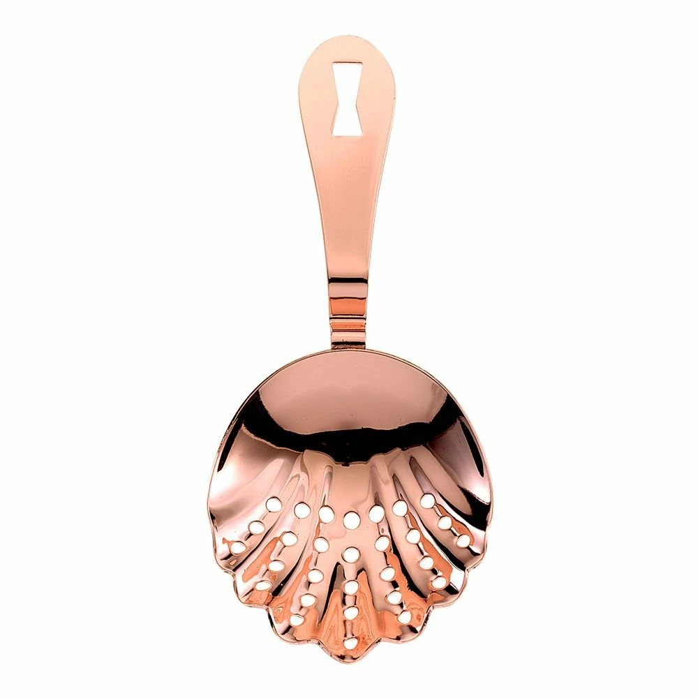 Mercer Barfly Scalloped Julep Strainer | Copper Plated - Image 2