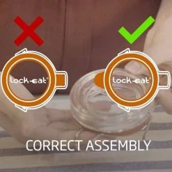 Luigi Bormioli Lock-Eat 3-Piece Frigo Jar Set -Le Creuset shop maxresdefault 152 37