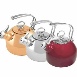 Chantal 1.8 Qt. Enamel-on-Steel Classic Tea Kettle | White -Le Creuset shop maxresdefault 1 87
