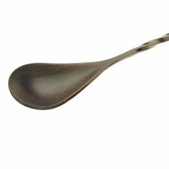 Mercer Barfly 15.75" Bar Spoon With Fork | Antique Copper 8 Mercer Barfly 15.75" Bar Spoon With Fork | Antique Copper -Le Creuset shop mercer barfly 15.75 antique copper bar spoon with fork spoon