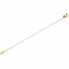 Mercer Barfly 19.6" Classic Bar Spoon | Gold Plated 2 Mercer Barfly 19.6" Classic Bar Spoon | Gold Plated -Le Creuset shop mercer barfly 19.6in gold plated classic teardrop bar spoon m37014gd