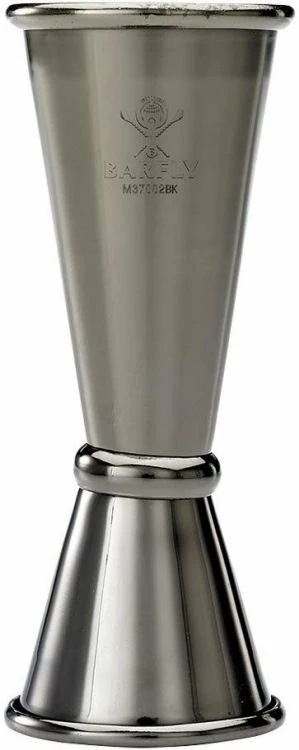 Mercer Barfly 25ml X 50ml Japanese Style Jigger | Gun Metal Black 3 Mercer Barfly 25ml X 50ml Japanese Style Jigger | Gun Metal Black