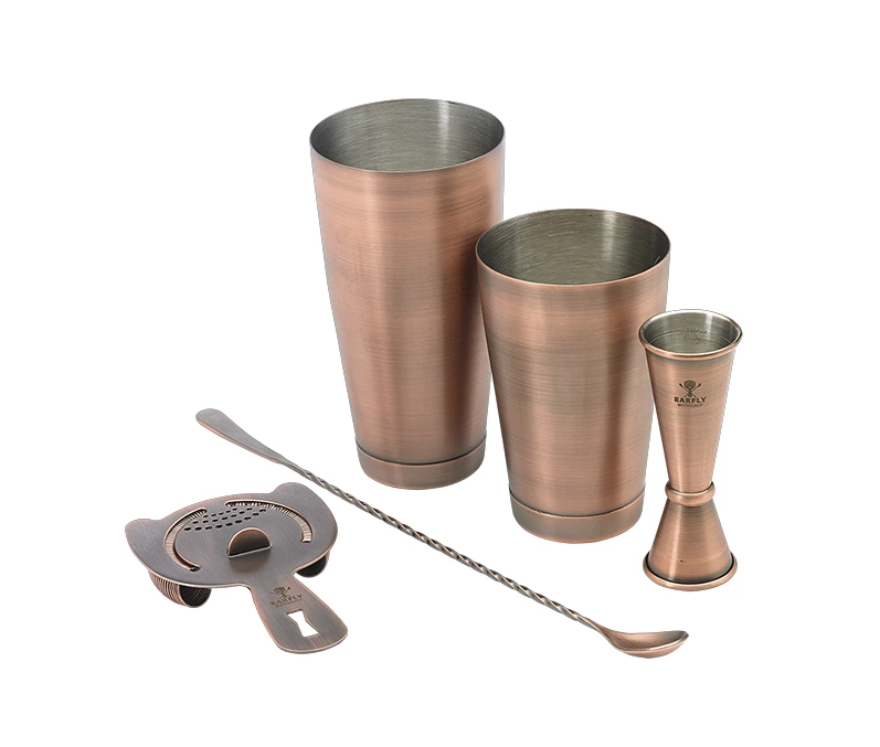 Mercer Barfly Basic Set | Antique Copper 3 Mercer Barfly Basic Set | Antique Copper