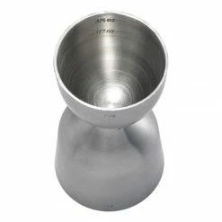 Mercer Barfly 1oz X 2oz Bell Style Jigger | Stainless Steel -Le Creuset shop mercer barfly jigger 1oz 2oz stainless steel 3