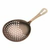 Mercer Barfly Julep Strainer | Antique Copper -Le Creuset shop mercer barfly julep strainer antique copper m37028acp