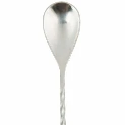 Mercer Barfly 15.75" Bar Spoon With Fork | Stainless Steel 10 Mercer Barfly 15.75" Bar Spoon With Fork | Stainless Steel -Le Creuset shop mercer barfly stainless steel bar spoon with fork spoon end 1