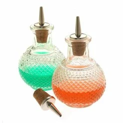 Mercer Barfly Stainless Steel Dasher Tops - Set Of 3 -Le Creuset shop mercer barfly stainless steel dasher tops set of 3