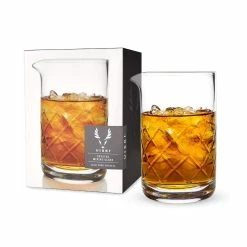 Viski® Professional Lead-Free Crystal Mixing Glass -Le Creuset shop mixglass1