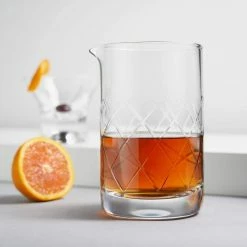 Viski® Professional Lead-Free Crystal Mixing Glass -Le Creuset shop mixglass4