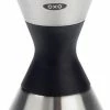 OXO SteeL 1oz X 1.5oz Double Jigger -Le Creuset shop oxo barware double jigger measure steel 3105000