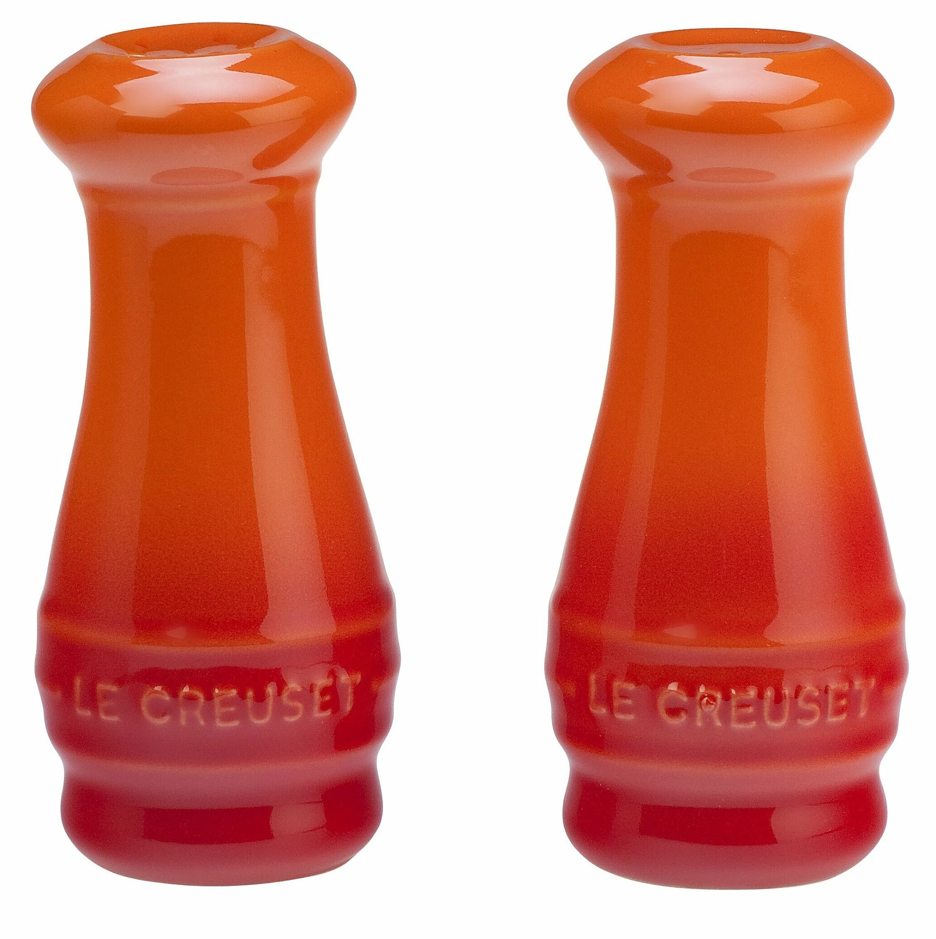 Le Creuset 2-Piece Salt & Pepper Shakers | Flame Orange