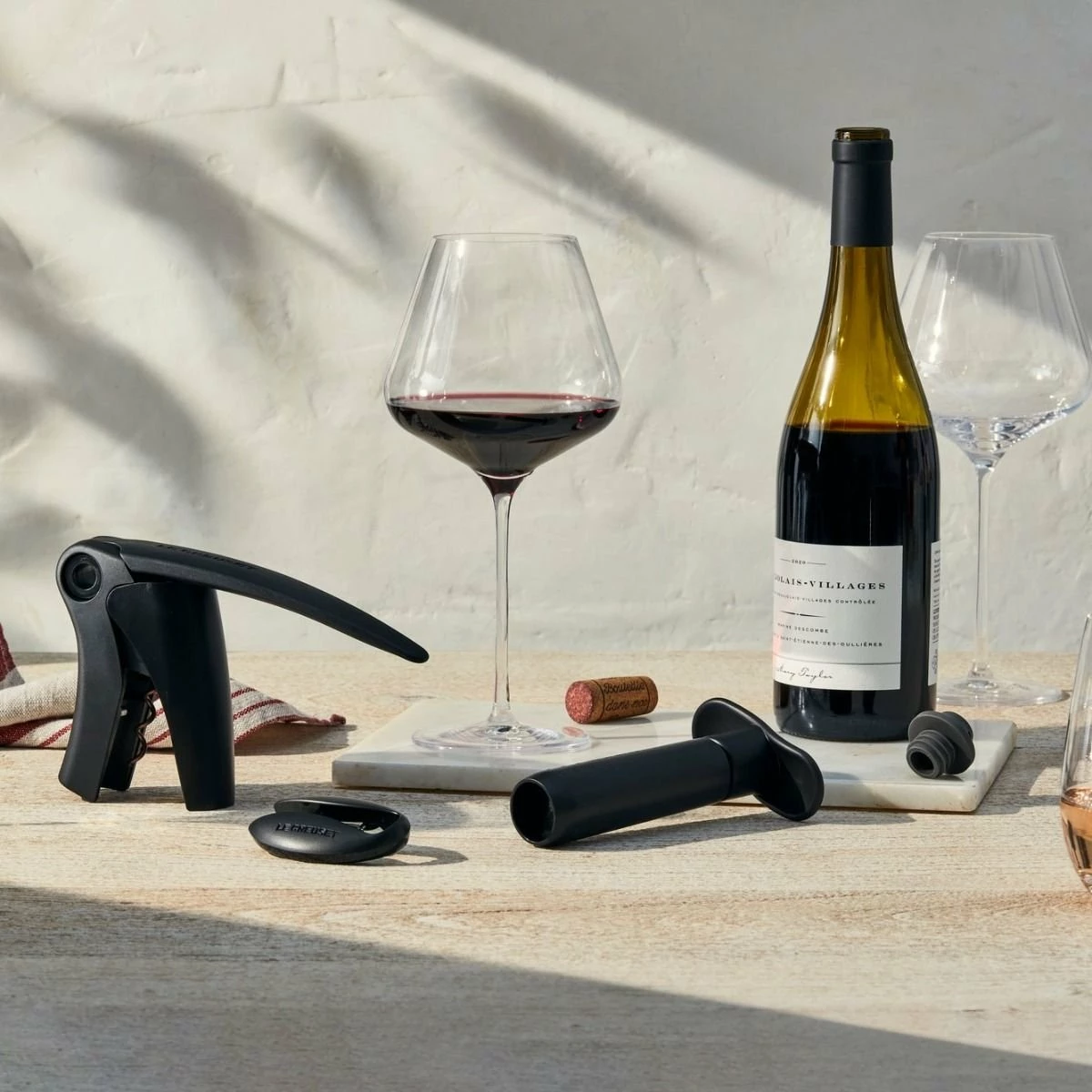 Le Creuset 5-Piece Wine Tools Set | Black & Grey 5 Le Creuset 5-Piece Wine Tools Set | Black & Grey - Image 3