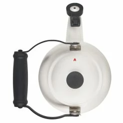 Le Creuset L'Amour Collection 1.25 Qt. Demi Kettle With Heart Applique | White -Le Creuset shop rs17987 q9401h 16 3