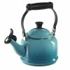 Le Creuset 1.25 Qt. Demi Kettle Tea Pot | Caribbean Blue -Le Creuset shop rs2615 q9401 17