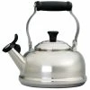 Le Creuset 1.7 Qt. Classic Whistling Kettle | Stainless Steel -Le Creuset shop rs5551 rs1087 1.7l stainless steel classic tea kettle ss3102