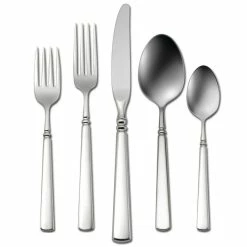 Oneida 18/10 Stainless Steel 5-Piece Flatware Set | Easton