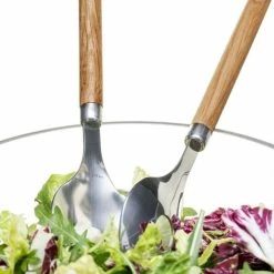 Sagaform Nature Serving Utensils -Le Creuset shop salad1 1