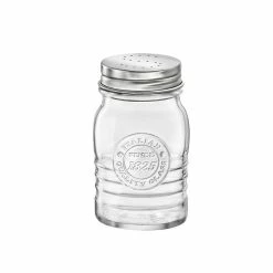 Bormioli Rocco 8oz Officina1825 Salt & Pepper Shaker Set 8 Bormioli Rocco 8oz Officina1825 Salt & Pepper Shaker Set -Le Creuset shop salt shaker main