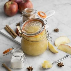 Kilner Swing Top Round Glass Jar | 17oz -Le Creuset shop smalljar2