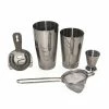 Mercer Barfly 5-Piece Shaker Set | Stainless Steel -Le Creuset shop ss5pc1