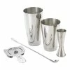 Mercer Barfly Basic Set | Stainless Steel -Le Creuset shop stainless steel basic set main white background