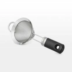 OXO SteeL Fine Mesh Cocktail Strainer -Le Creuset shop steel fine mesh cocktail strainer 3112000 2